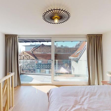 La Mezzanine Sur Les Toits - Opera/St-Lambert Apartment Liege Bagian luar foto