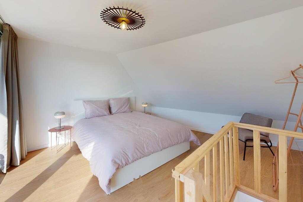 La Mezzanine Sur Les Toits - Opera/St-Lambert Apartment Liege Bagian luar foto
