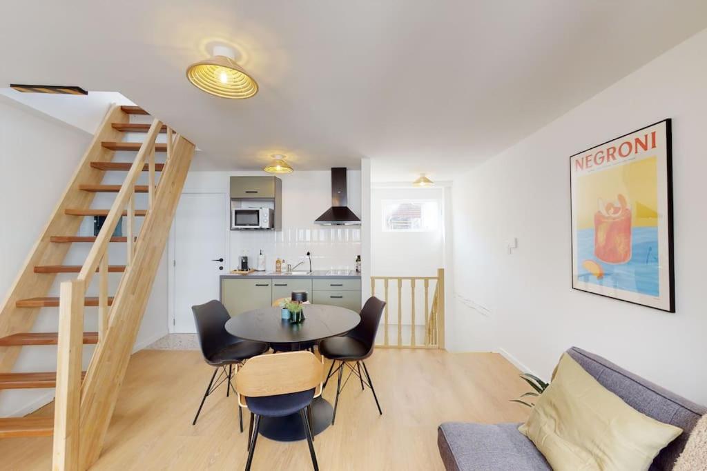 La Mezzanine Sur Les Toits - Opera/St-Lambert Apartment Liege Bagian luar foto